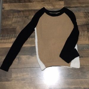 Express color block sweater